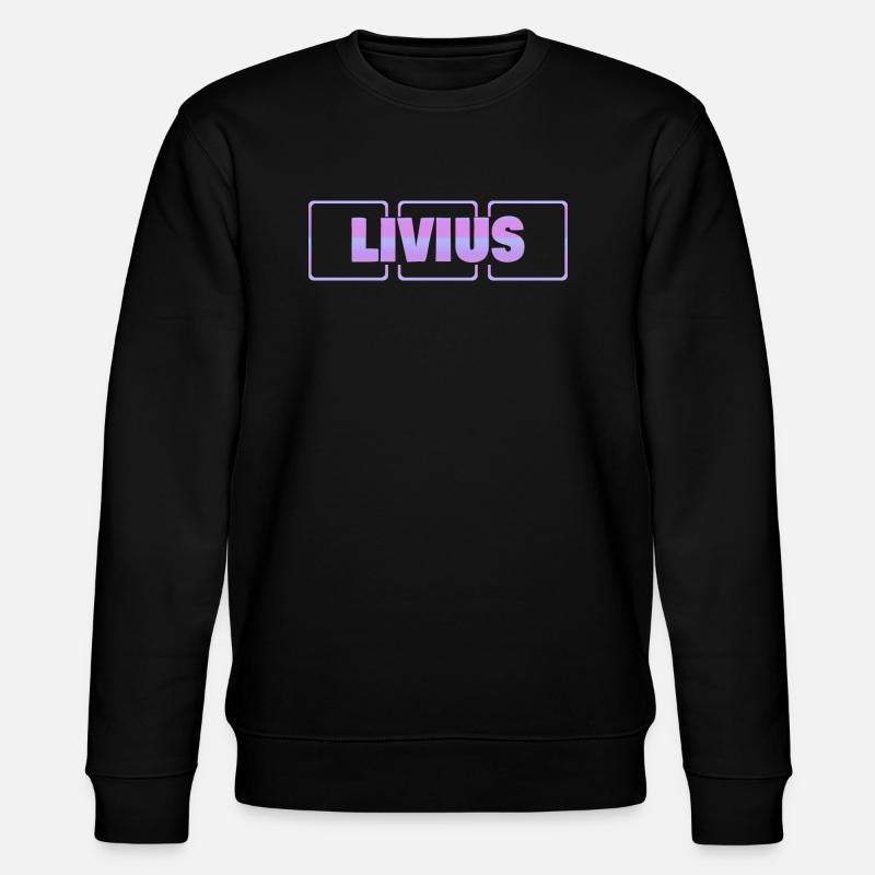 Schwangerschaft Livius - Stanley/Stella Unisex Bio-Sweatshirt CHANGER  - Schwarz