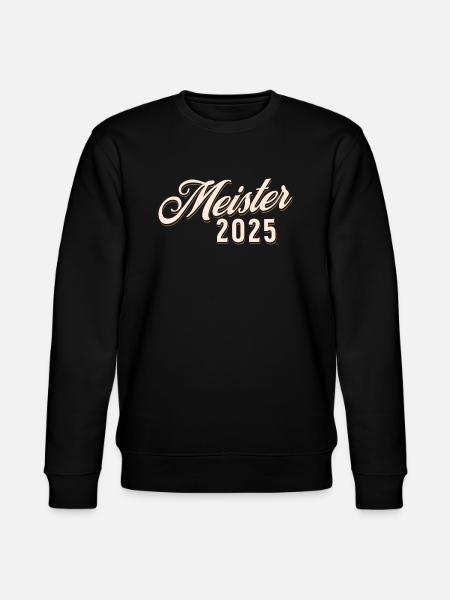 Meister 2025 - Stanley/Stella Unisex Bio-Sweatshirt CHANGER - Schwarz