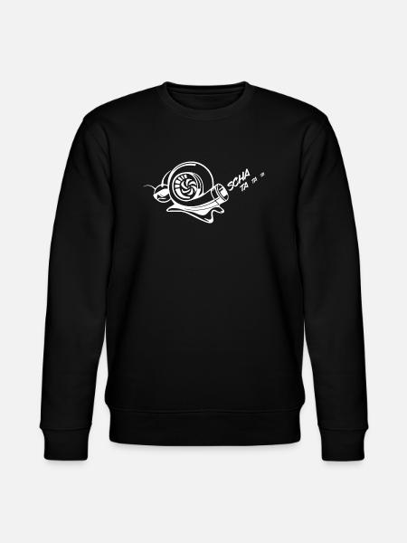 Turbo screw white - Stanley/Stella CHANGER Unisex Organic Sweatshirt - black