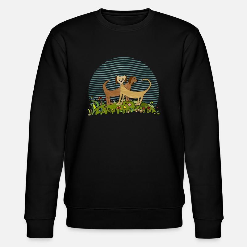 Chiens - Sweat bio CHANGER Stanley/Stella Unisexe - noir