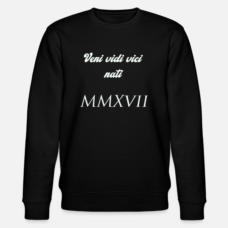 2017 - Stanley/Stella Unisex Bio-Sweatshirt CHANGER  - Schwarz