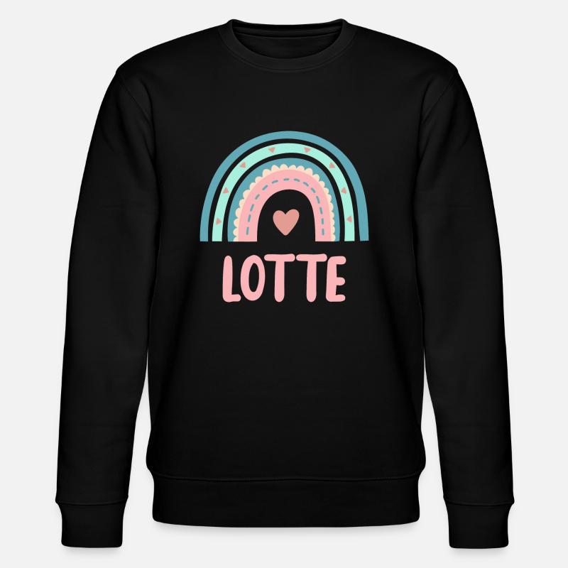 Lotte Nom Rainbow Baby - Sweat bio CHANGER Stanley/Stella Unisexe - noir