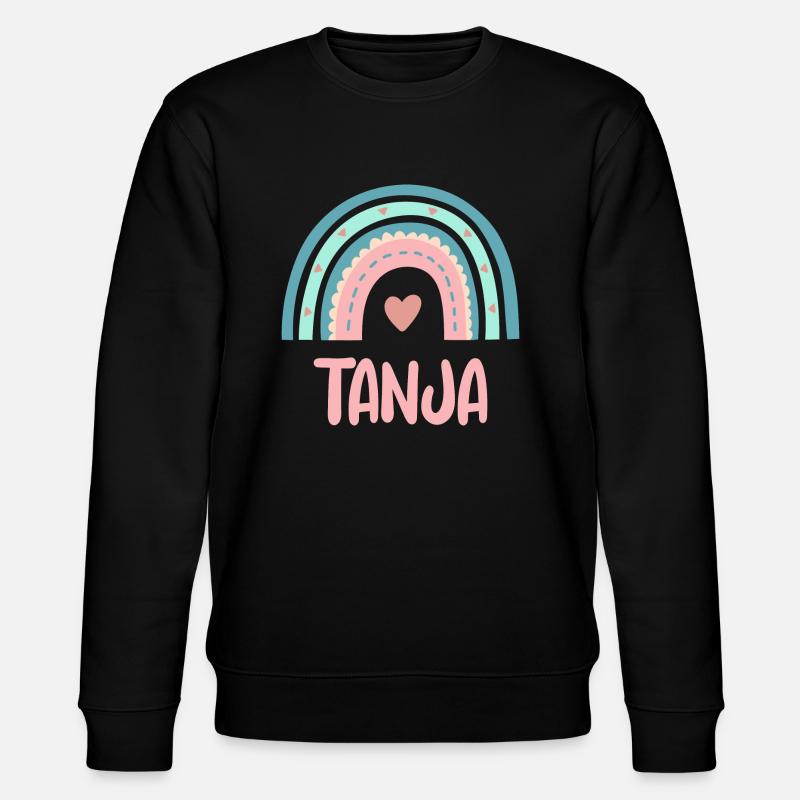 Tanja Nom Rainbow Baby - Sweat bio CHANGER Stanley/Stella Unisexe - noir