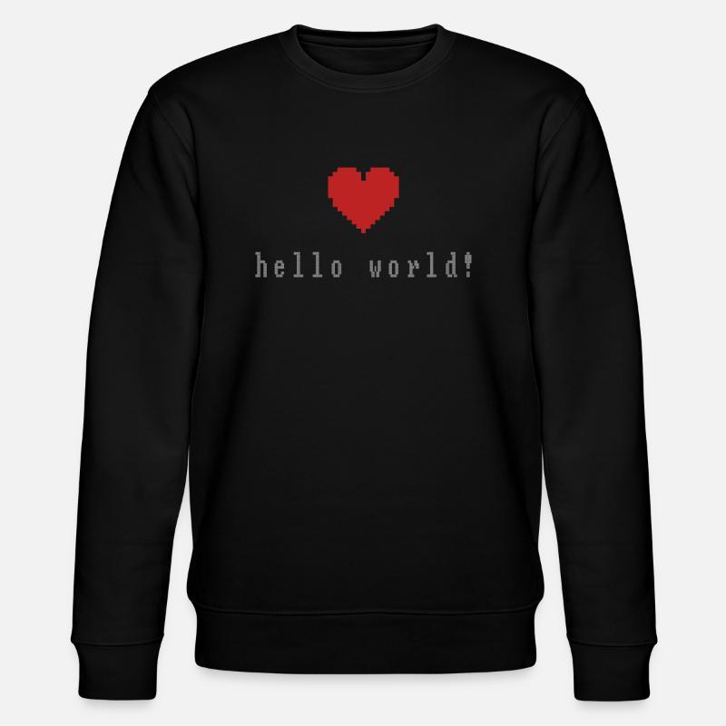 Salut tout le monde! - Sweat bio CHANGER Stanley/Stella Unisexe - noir