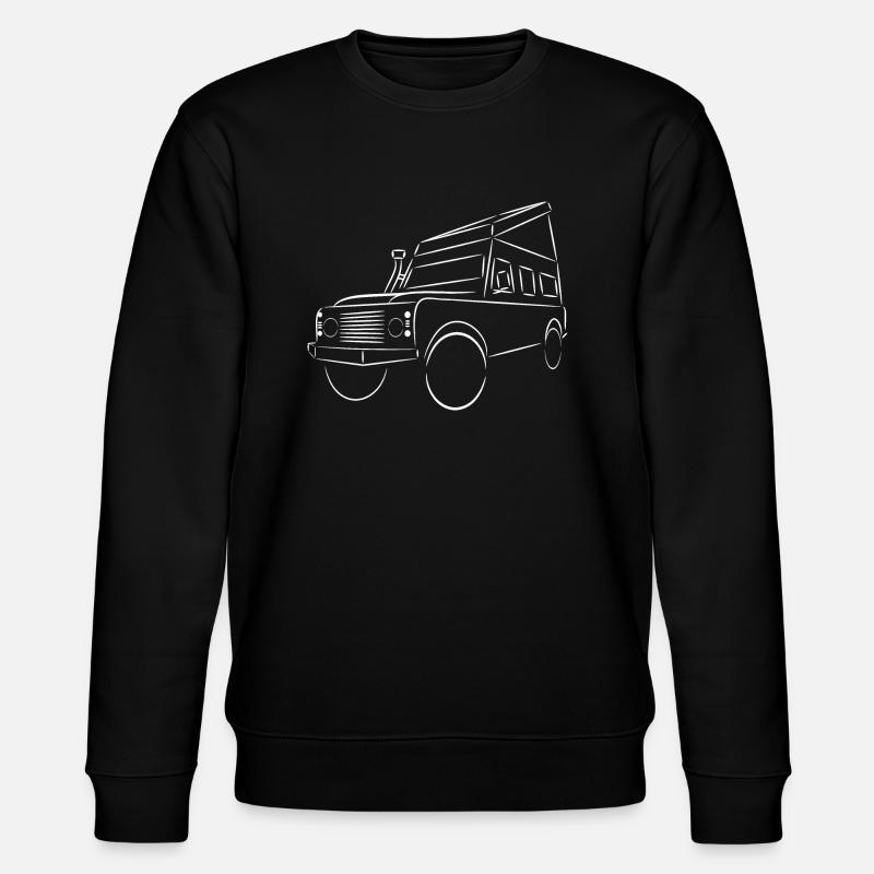 Defender mit Hubdach - Stanley/Stella Unisex Bio-Sweatshirt CHANGER  - Schwarz