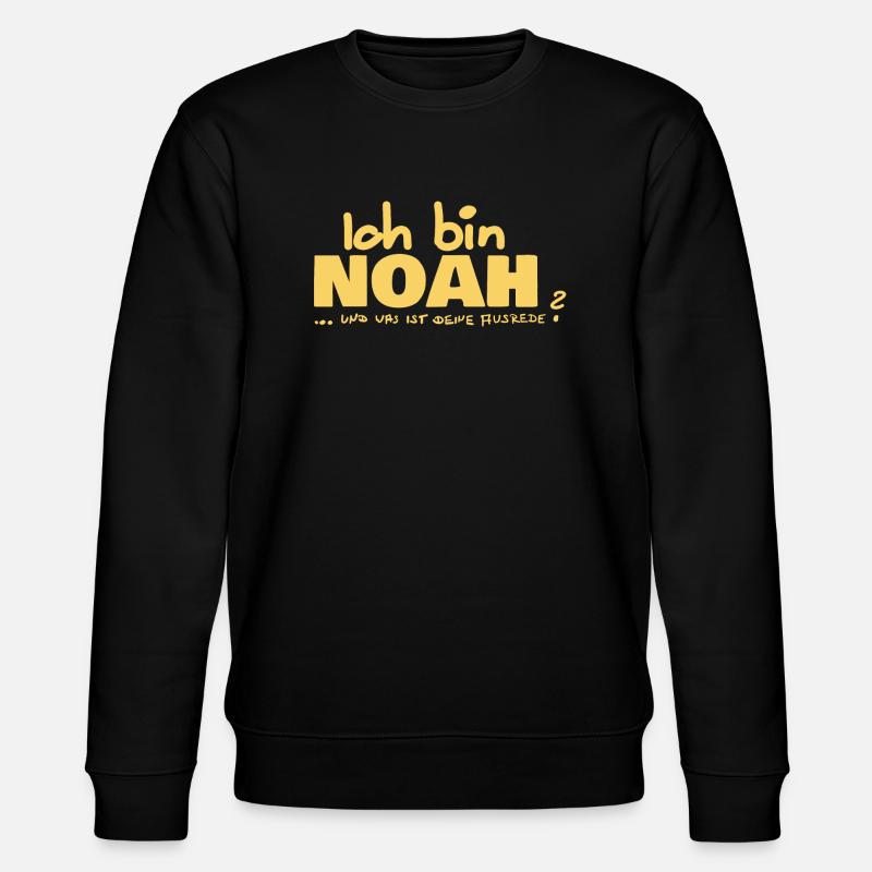 Noah - Stanley/Stella Unisex Bio-Sweatshirt CHANGER  - Schwarz