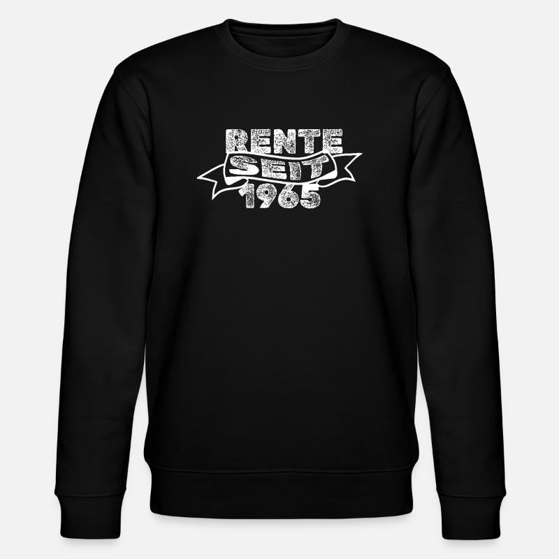 1965 1965 - Stanley/Stella Unisex Bio-Sweatshirt CHANGER  - Schwarz
