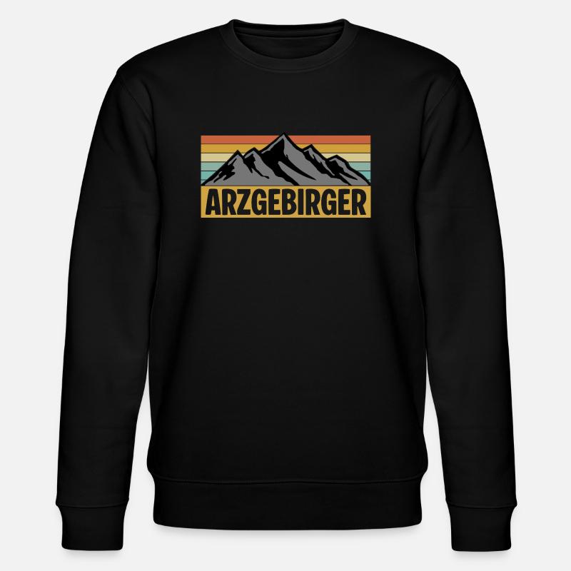 Arzgebirg Hamit - Stanley/Stella Unisex Bio-Sweatshirt CHANGER  - Schwarz