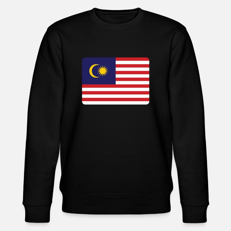 DRAPEAU DE LA MALAISIE - Sweat bio CHANGER Stanley/Stella Unisexe - noir