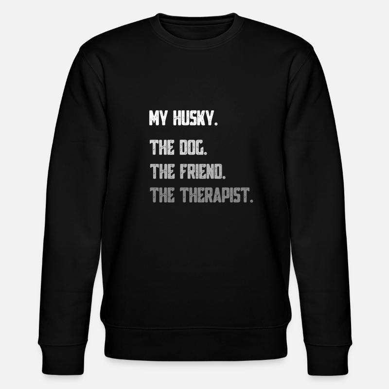Husky - Stanley/Stella Unisex Bio-Sweatshirt CHANGER  - Schwarz