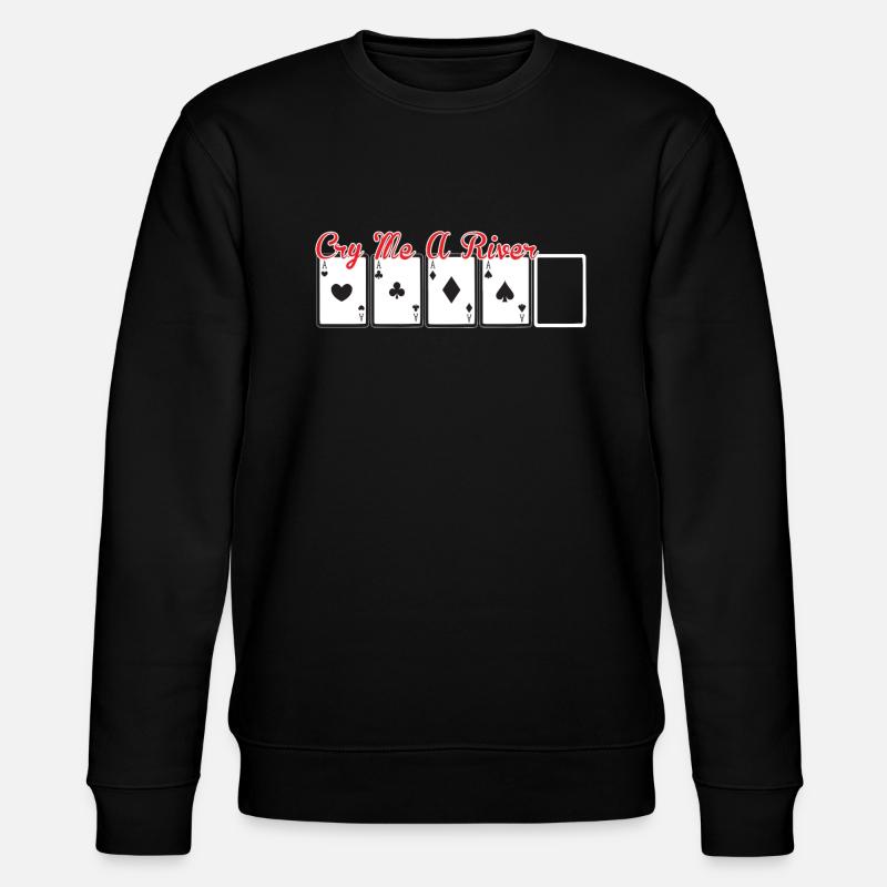 Poker - Stanley/Stella Unisex Bio-Sweatshirt CHANGER  - Schwarz