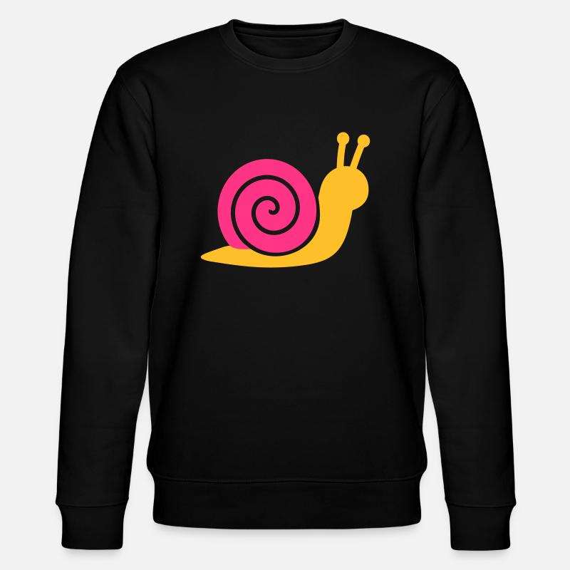 Snail - Stanley/Stella CHANGER Unisex Organic Sweatshirt - black