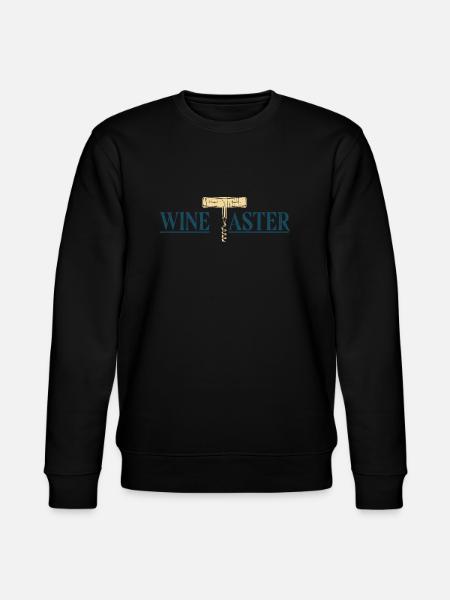 Wine - Stanley/Stella CHANGER Unisex Organic Sweatshirt - black