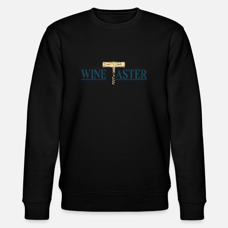 Wein - Stanley/Stella Unisex Bio-Sweatshirt CHANGER  - Schwarz