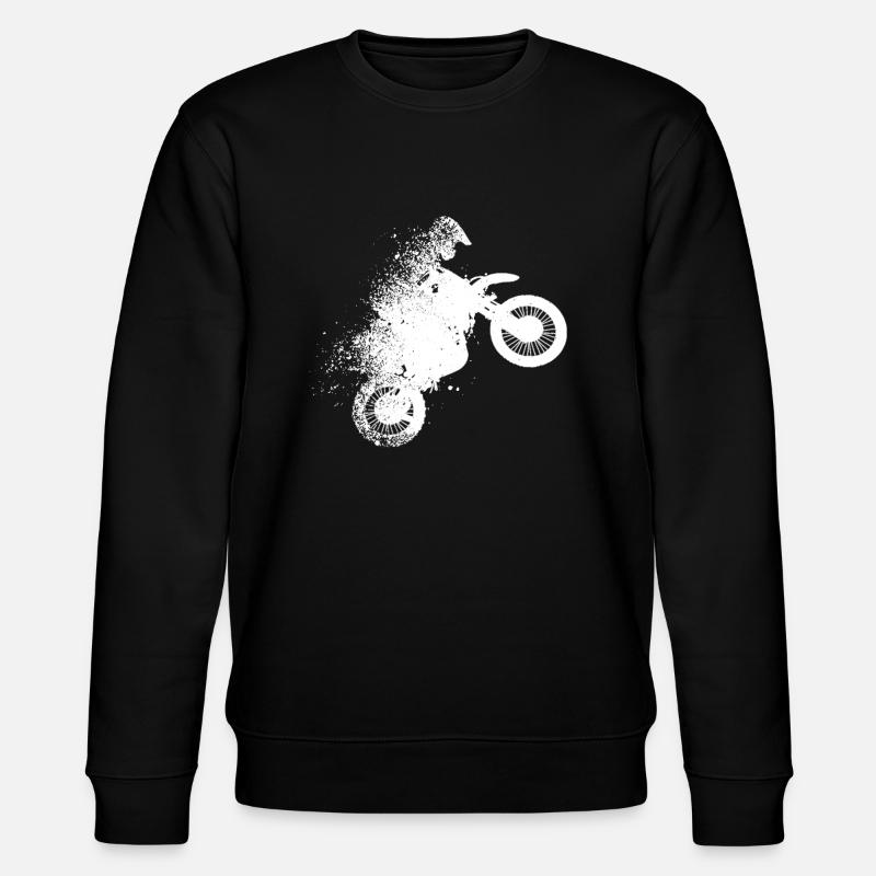motocross - Stanley/Stella Unisex Bio-Sweatshirt CHANGER  - Schwarz