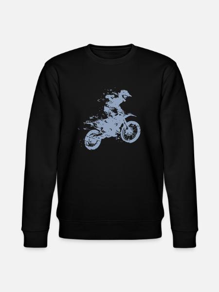 MOTOCROSS - Stanley/Stella CHANGER Unisex Organic Sweatshirt - black