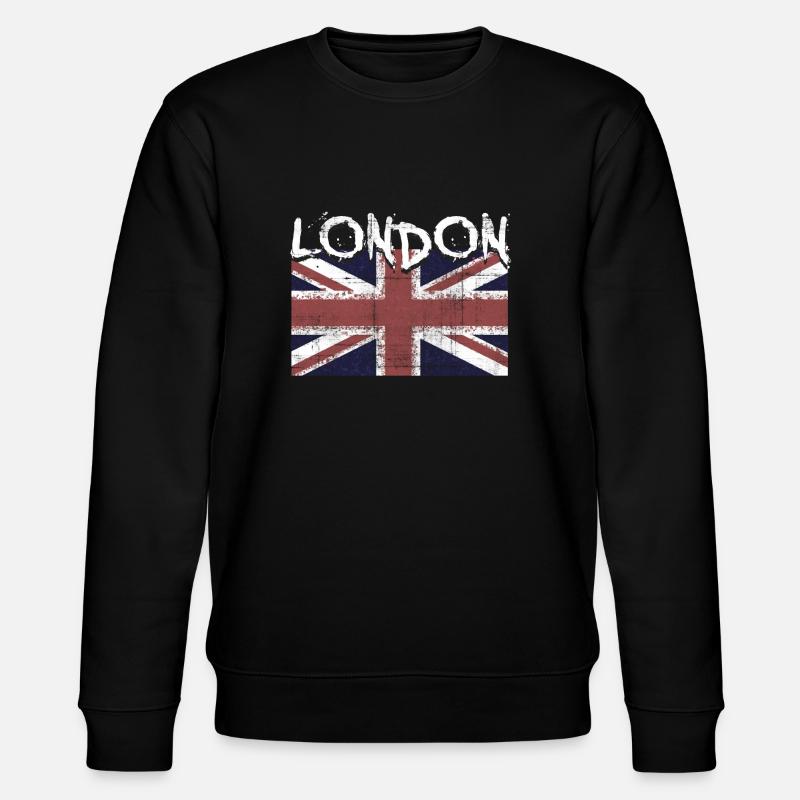 london - Stanley/Stella Unisex Bio-Sweatshirt CHANGER  - Schwarz