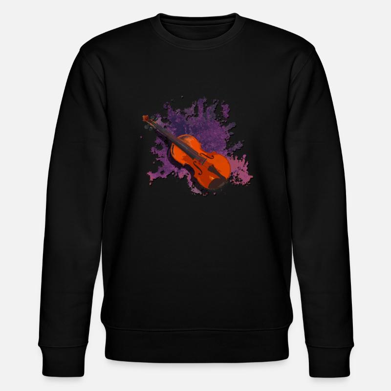 violon - Sweat bio CHANGER Stanley/Stella Unisexe - noir