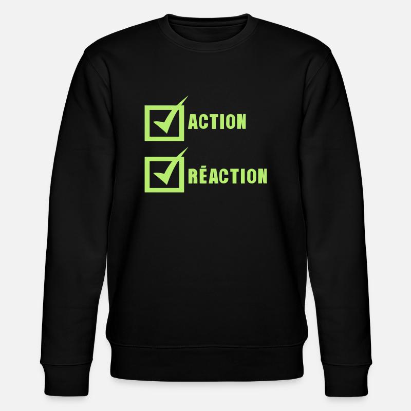 valid reaction action case - Stanley/Stella CHANGER Unisex Organic Sweatshirt - black