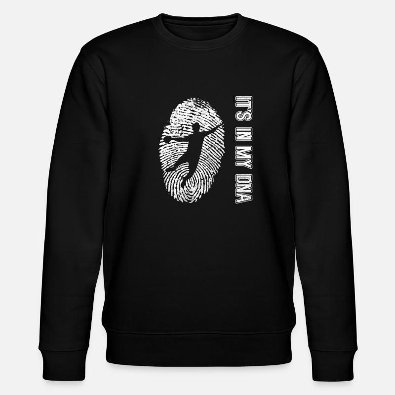 handball DNA - Stanley/Stella Unisex Bio-Sweatshirt CHANGER  - Schwarz