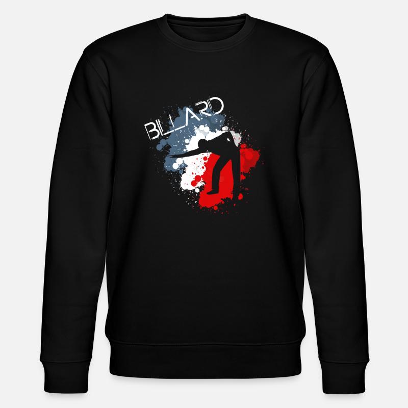 billard - Stanley/Stella Unisex Bio-Sweatshirt CHANGER  - Schwarz