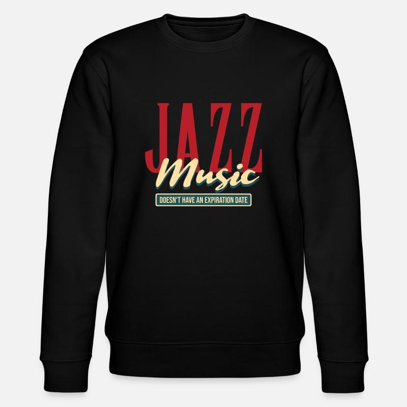 Jazz - Stanley/Stella Unisex Bio-Sweatshirt CHANGER  - Schwarz