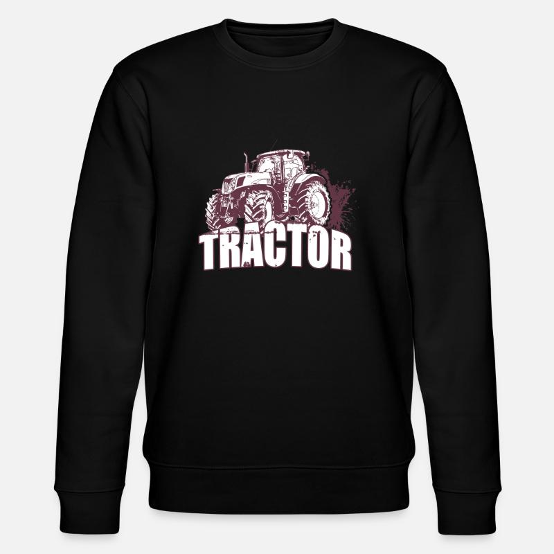 Tracteur - Sweat bio CHANGER Stanley/Stella Unisexe - noir