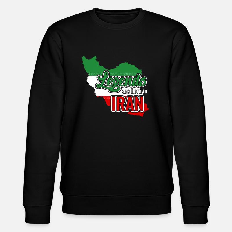 Iran - Stanley/Stella Unisex Bio-Sweatshirt CHANGER  - Schwarz