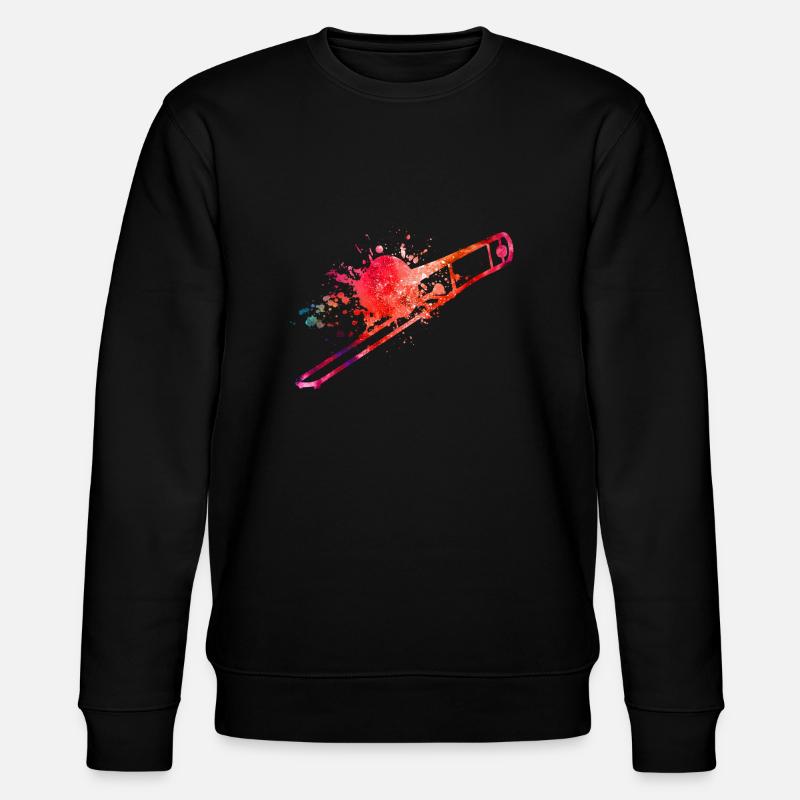 trombone - Sweat bio CHANGER Stanley/Stella Unisexe - noir