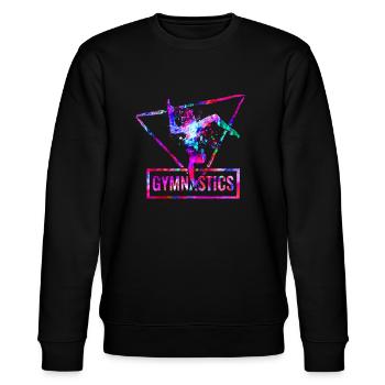 Turnen - Stanley/Stella Unisex Bio-Sweatshirt CHANGER  - Schwarz - Vorne - Nik (191cm) & Marisol (170cm)