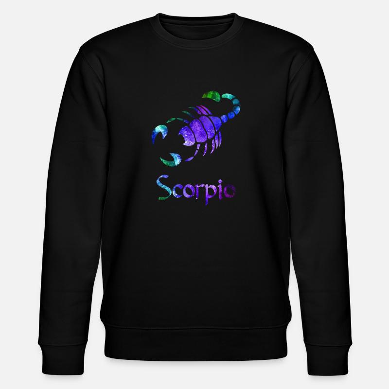 Skorpion - Stanley/Stella Unisex Bio-Sweatshirt CHANGER  - Schwarz