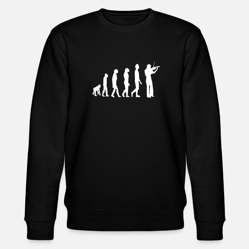 Violoniste évolution violon violon - Sweat bio CHANGER Stanley/Stella Unisexe - noir