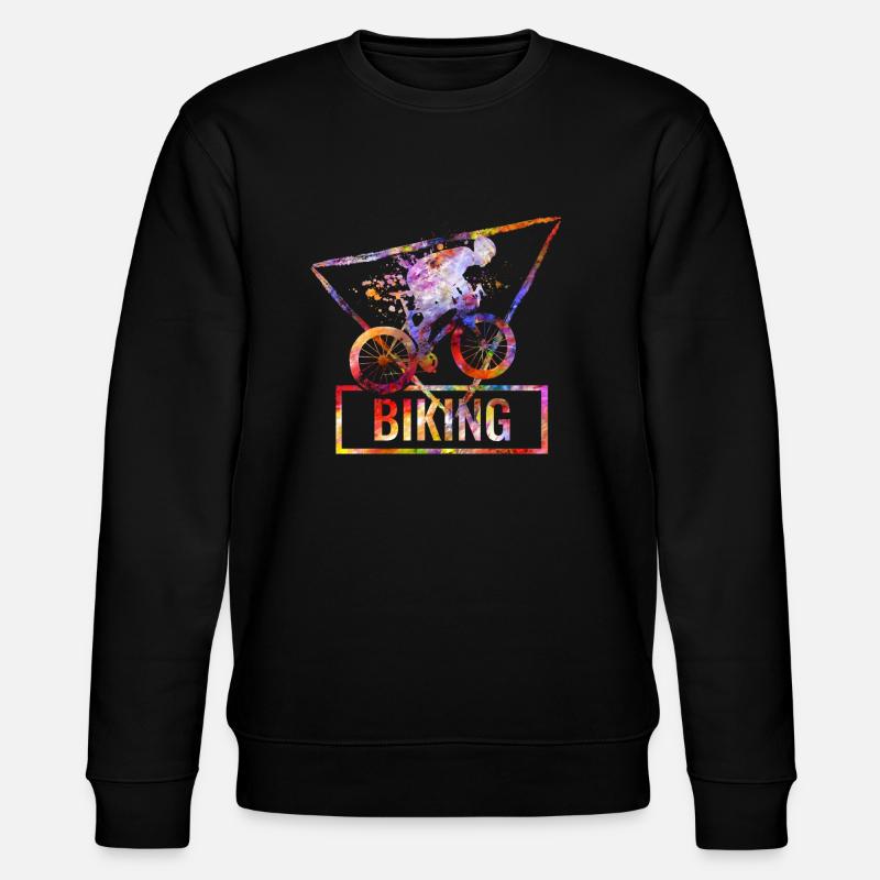 Faire du vélo - Sweat bio CHANGER Stanley/Stella Unisexe - noir