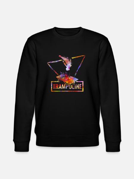 trampoline - Stanley/Stella CHANGER Unisex Organic Sweatshirt - black