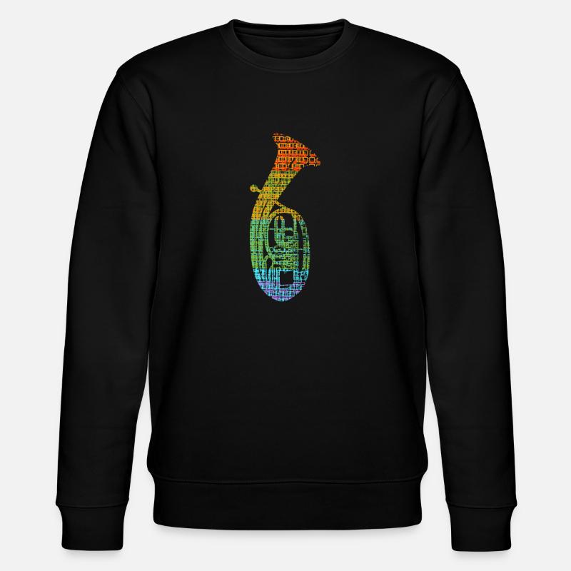 Tenorhorn - Stanley/Stella Unisex Bio-Sweatshirt CHANGER  - Schwarz