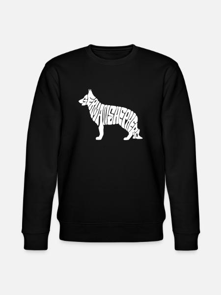 Germanshepherd - Stanley/Stella CHANGER Unisex Organic Sweatshirt - black