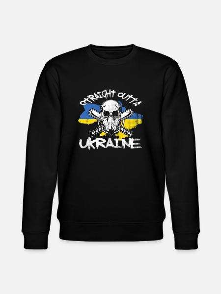 Ukraine - Stanley/Stella CHANGER Unisex Organic Sweatshirt - black