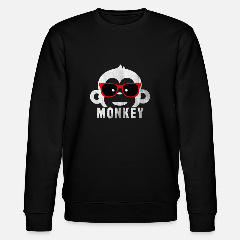 Singe - Sweat bio CHANGER Stanley/Stella Unisexe - noir