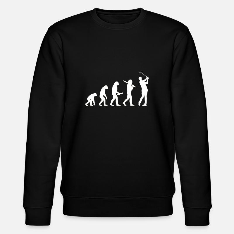 Evolution Golf - Stanley/Stella CHANGER Unisex Organic Sweatshirt - black