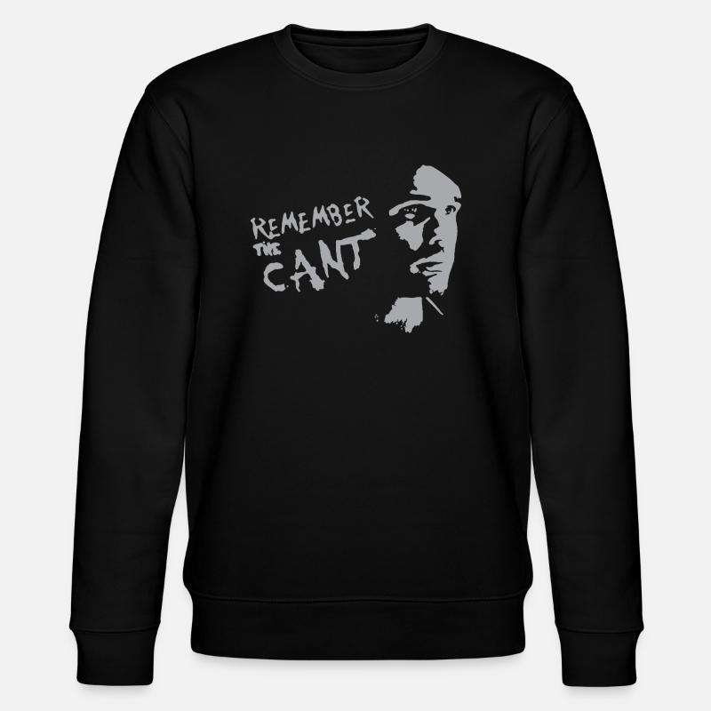 remember the cant - Stanley/Stella CHANGER Unisex Organic Sweatshirt - black