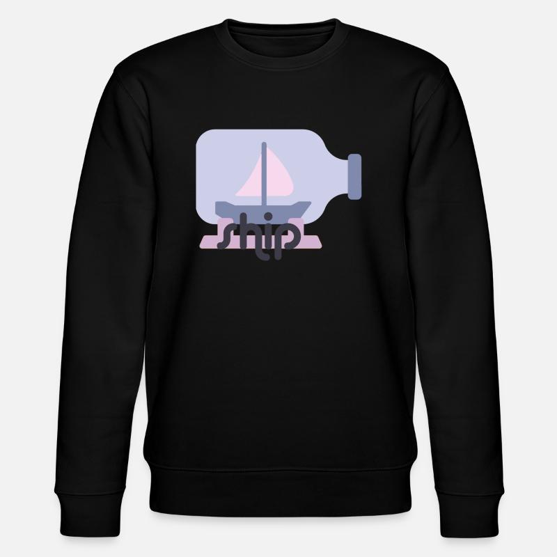 Ship - Sweat bio CHANGER Stanley/Stella Unisexe - noir