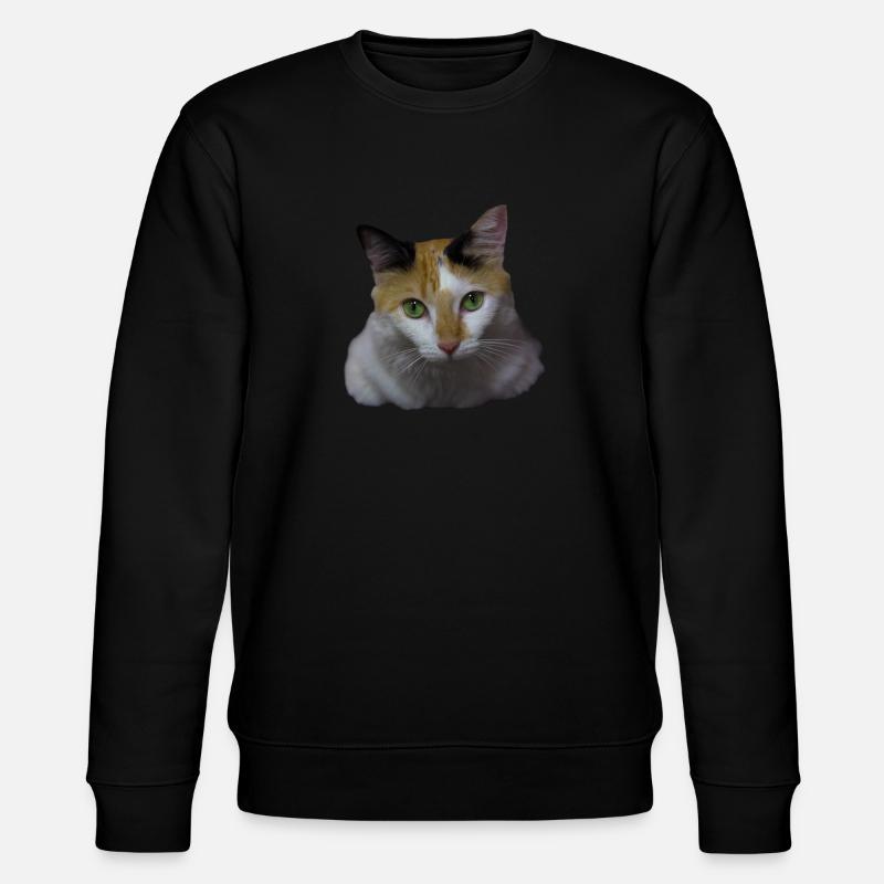 Nina la chatte - Sweat bio CHANGER Stanley/Stella Unisexe - noir