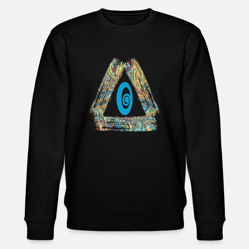 e 201 o - Stanley/Stella CHANGER Unisex Organic Sweatshirt - black