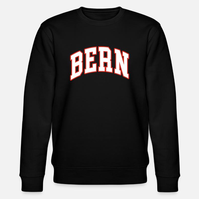 Bern - Stanley/Stella Unisex Bio-Sweatshirt CHANGER  - Schwarz
