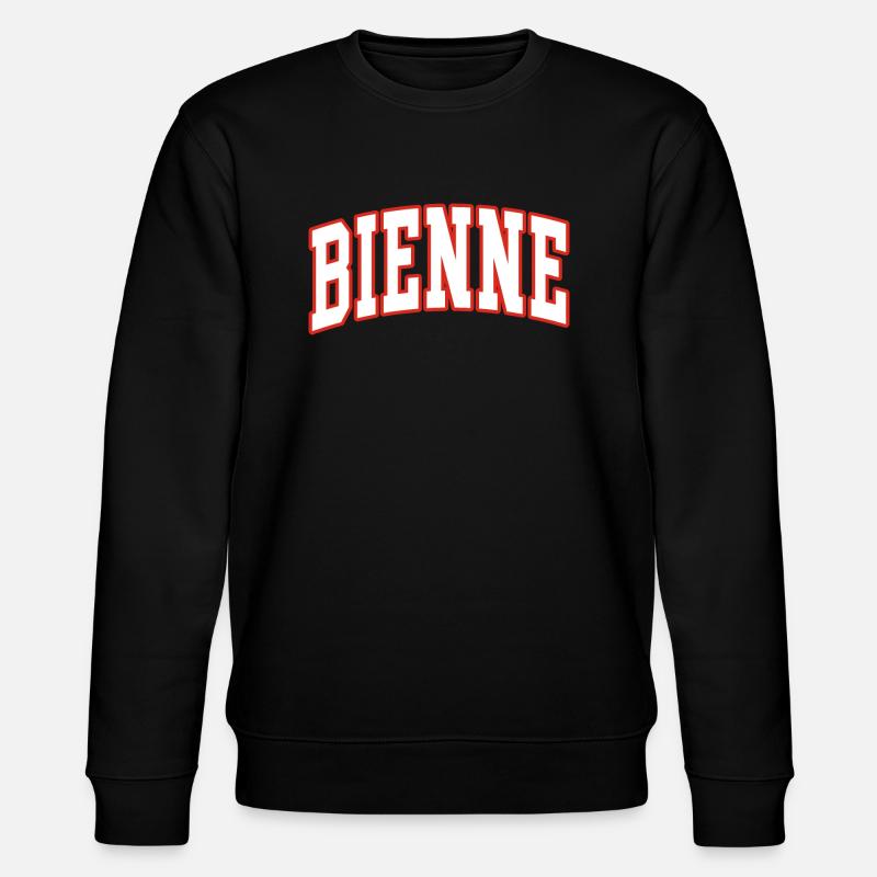 Bienne - Sweat bio CHANGER Stanley/Stella Unisexe - noir