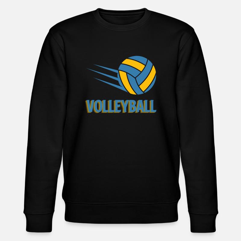 Volleyball - Sweat bio CHANGER Stanley/Stella Unisexe - noir