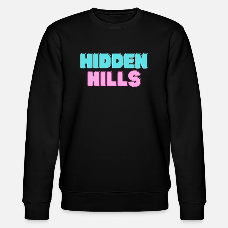 hidden hills 3 - Stanley/Stella Unisex Bio-Sweatshirt CHANGER  - Schwarz