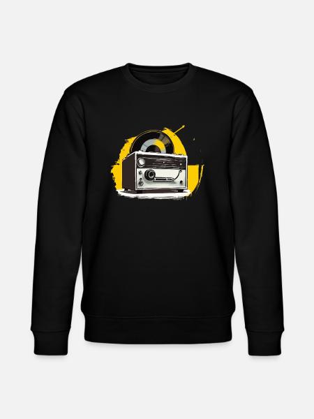 Play what you want - Stanley/Stella CHANGER Unisex Organic Sweatshirt - black