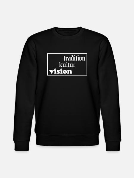 Tradition Kultur Vision - Stanley/Stella Unisex Bio-Sweatshirt CHANGER - Schwarz