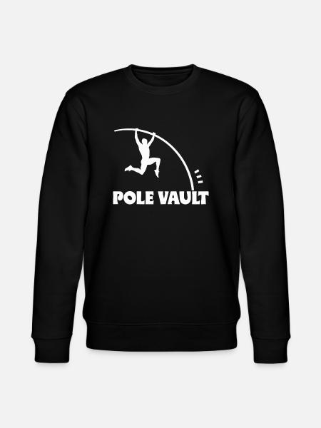Pole Vaulter Gift - Stanley/Stella CHANGER Unisex Organic Sweatshirt - black